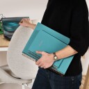 Notatbok m/spiral Kozo Premium A4 Steel Blue