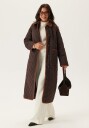 Vero Moda Vmemily Long Coat Boo Brown M