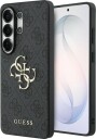 GUESS 4G Big Metal Logo Case for Samsung Galaxy S26 Ultra - Black