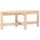 vidaXL Salongbord 87x48x35 cm heltre furu