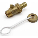 10 stk PETTINAROLI kulestopper 1/2x14,5mm