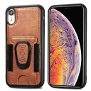 Mobildeksel med ringholder for iPhone 12 Pro Max, Brun