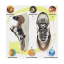 Id.eight unisex Sko Brun 37 EU,