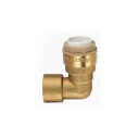 Høiax Push Albue Innvendig Gjenge 1/2"X15mm