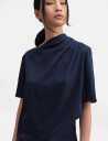 Ahlvar Gallery Lima Silk Tee   Blue   XL