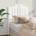 vidaXL Sengegavl hvit 81x4x110 cm heltre furu