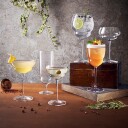 Luigi bormioli Backdoor '20s Nick & Nora cocktailglass 17 cl, 6-pakning, klart
