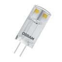 Ledvance Parathom G4-stiftpære, 5 stk., 2700K, 0,9 W