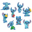 Disney Stitch 8-Pack Figurer 7 cm - Samling av Lekefigurer