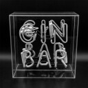 Neon Gin Bar Led Skilt