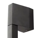 Lindby   Neano LED vegglampe 90 cm svart metall IP54