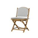 Venture Home Cane hagestol inkl. pute lysegrå, natur. 1648575-02-0 1648573-01-0
