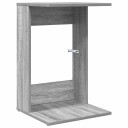 vidaXL Sidetabell Grå Sonoma 40 x 38 x 62,5 cm Konstruert tre