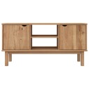 vidaXL TV-benk 113,5x43x57 cm heltre furu
