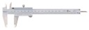 Mitutoyo Nonieskjutmått 530-335 0-150mm, 0,05mm Hårdmetallbel. Skänklar, Flat Sticka