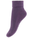 Minymo Baby Rib Sock W. Abs (2-Pack) - Purple - 19\22