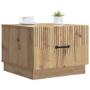  Kaffebord med skuff Artisan eik 49 x 50 x 37 cm Konstruert tre