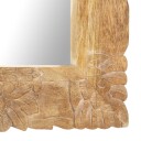 vidaXL Speil 110x50 cm heltre mango