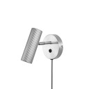 Globen Lighting Hubble Vegglampe 15 cm Børstet Stål 1624104-05-0 1624105-05-0