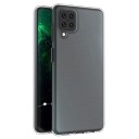Saii 2-i-1 Samsung Galaxy A12 TPU-deksel / Beskyttelsesglass