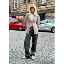 Modström Dame Strikkevarer Beige L,