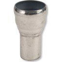 70 x 75 mm overgangsstykke GM-X hylse for PVC-spiss Galvanisert