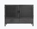 Muubs Dallas Kabinett Jern/Glass Sort