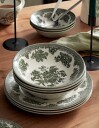 Burleigh Green Asiatic Pheasants tallerken dyp 20,5cm