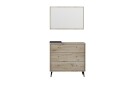 Jarlech Kommode 90 cm   Valnøtt