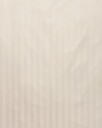 Stripete dobbeldynetrekk i sateng 200x220cm WHITE SAND 200X220