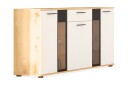 Deardorf Komoda 140 cm   Tre/natur/Hvit