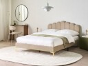 Dobbeltseng Sauvian 140x200 cm   Taupe