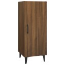 vidaXL Skjenk brun eik 34,5x34x90 cm konstruert tre
