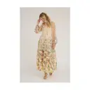 A-View Fuschia Dress - Beige - 34