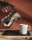 Alessi Moka espresso kaffebrygger induksjon 9 kopper