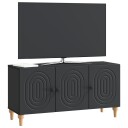  TV skap Svart 99 x 34,5 x 50 cm Konstruert tre