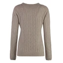 THE (Alphabet) Dame Strikkevarer Beige S,