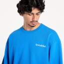 Sporty & Rich Health Is Wealth Crewneck Blue L