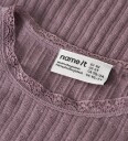 Name It Nmfwossa Ribbet Ull/Silke Genser - Lilla - 116