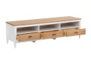 Lenham Tv-benk 110 cm - Hvit