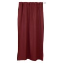 SK Home Lysdempende gardin Nina 140x160   Mørkerød 140x160