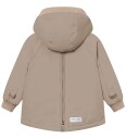 MINI A TURE Matbabywen Fleece Lined Winter Anorak. Grs   GREY BROWN   92