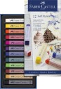 Faber-Castell - Soft pastels cardboard box (12 pcs) (128312)