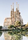 Sagrada Família Barcelona Plakat Plakat / 50x70cm