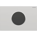 Geberit Sigma 10 Round Betjeningsplate, Berøringsfri, Matt Krom/krom