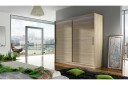 Prag Garderobe 180x57x215 cm - Beige