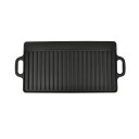 vidaXL Grillplate i støpejern vendbar 50x23 cm