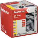 Fischer SX Plus Veggplugg 12x60mm 25 stk