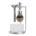 Merkur Futur Silvertip barbersett 4 deler