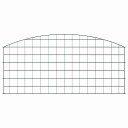 vidaXL Damhegnsett 5 pcs grønn 100 x 50 cm Stål